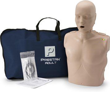 PRESTAN PP-AM-100M-MS Professional Тренажер серцево легеневої реанімації та дефібриляції з монітором, європейська шкіра.  101 фото